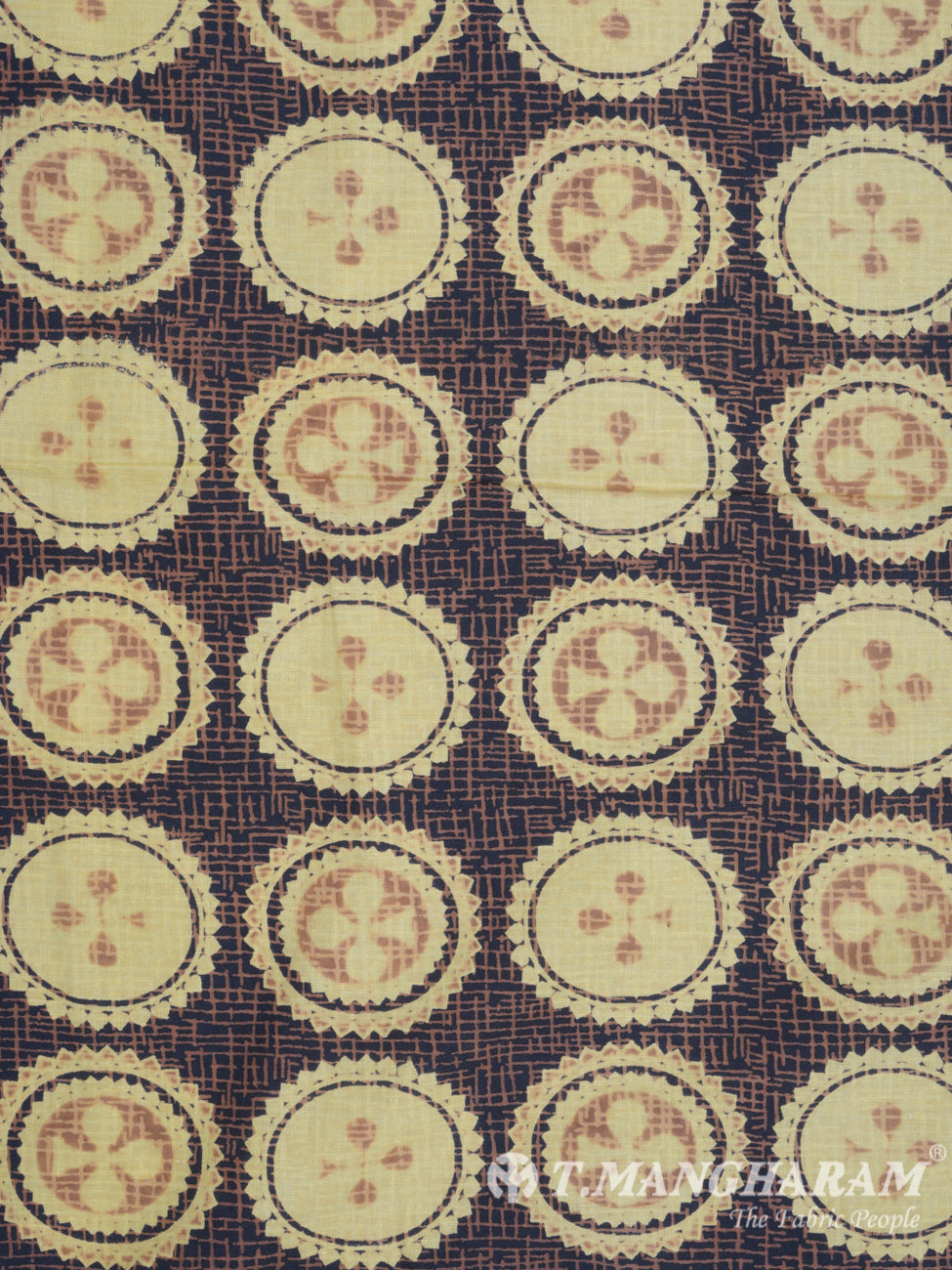 Brown Cotton Fabric - EC2367 view-3