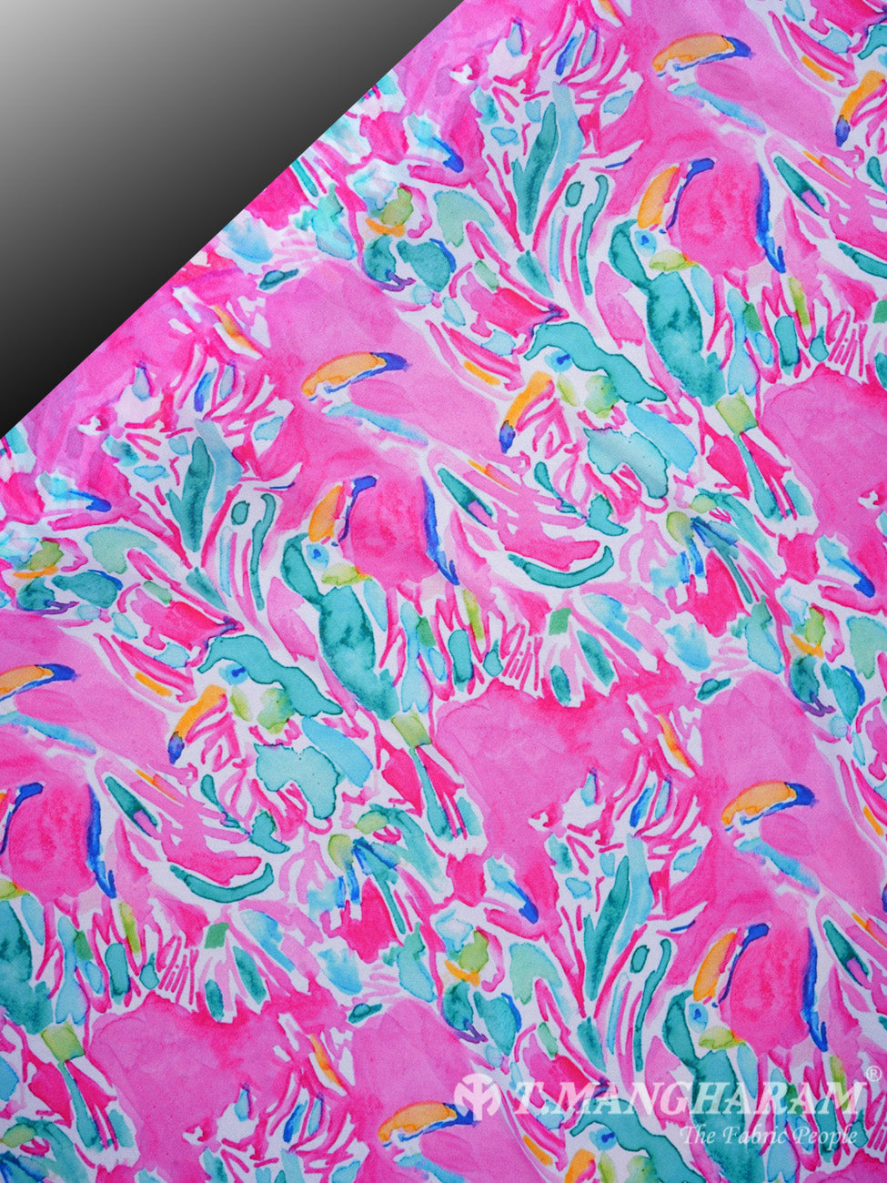 Multicolor Georgette Fabric - EB0378 view-2
