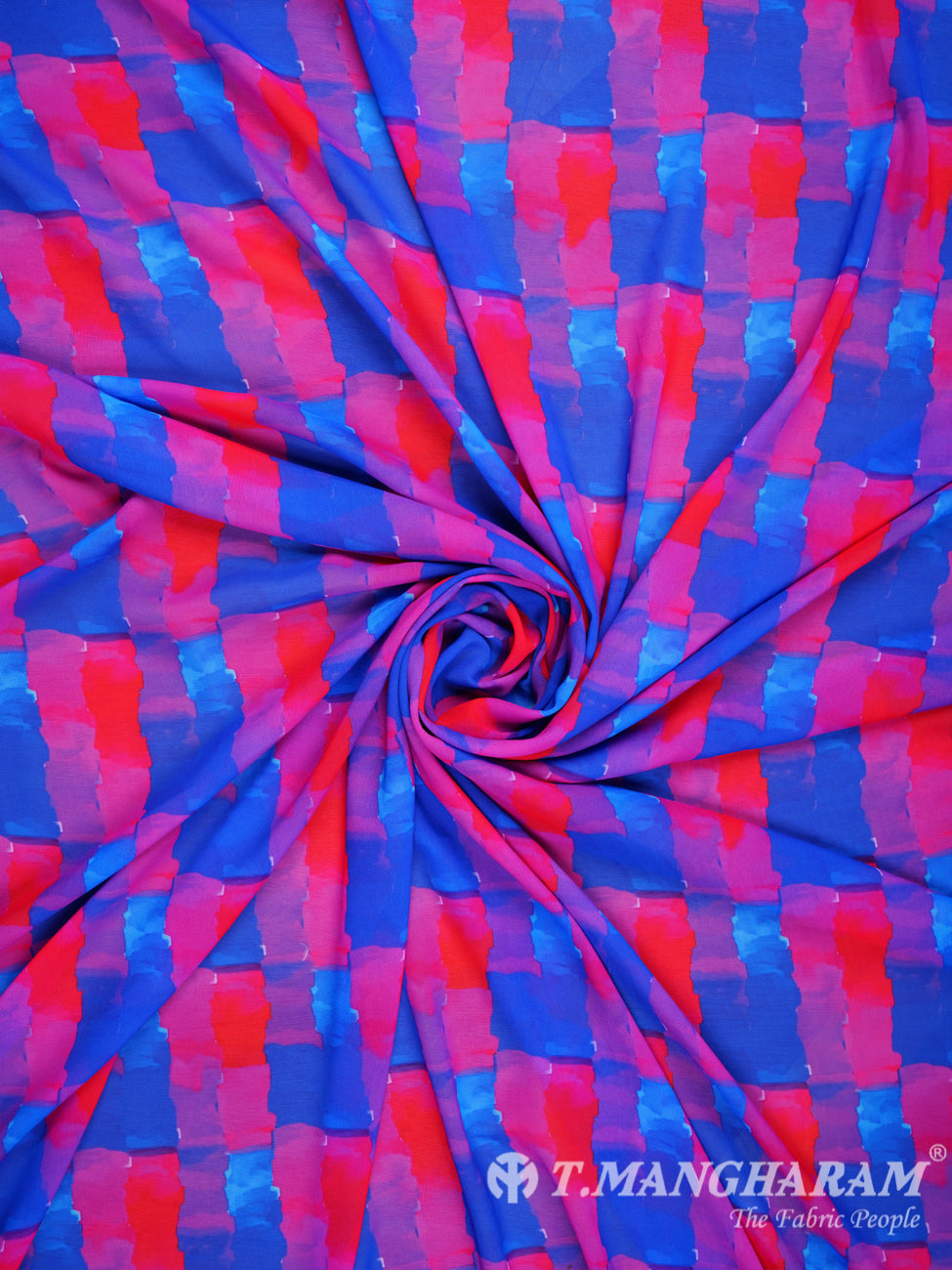 Multicolor Georgette Fabric - EB0375 view-1