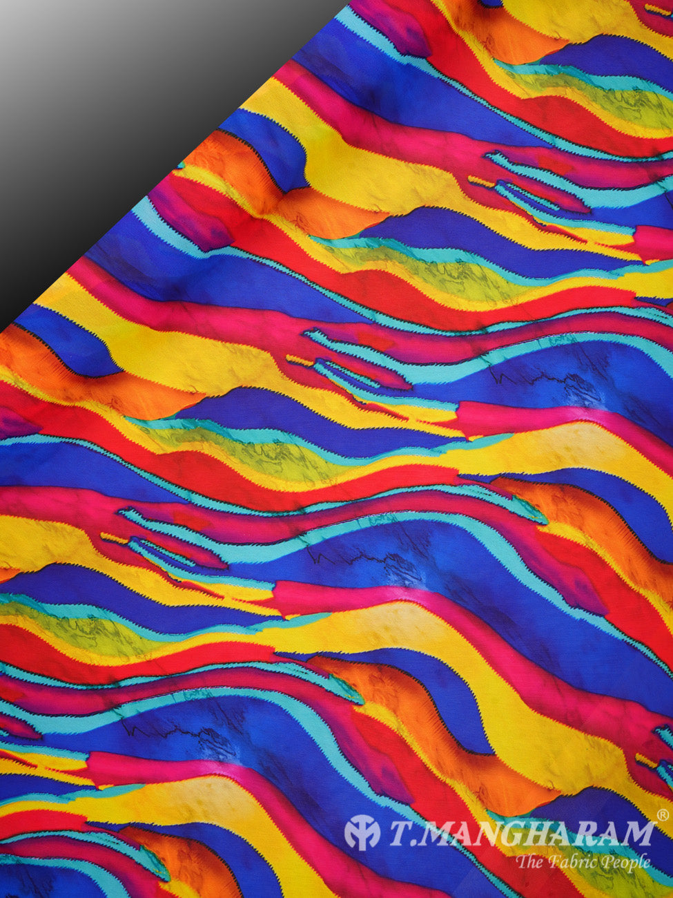 Multicolor Georgette Fabric - EB0373 view-02