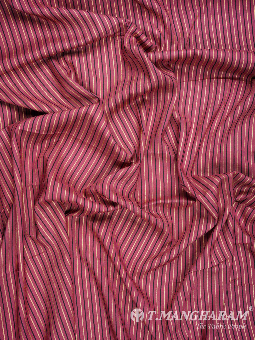 Mauve Rayon Cotton Fabric - EA0759 view-4