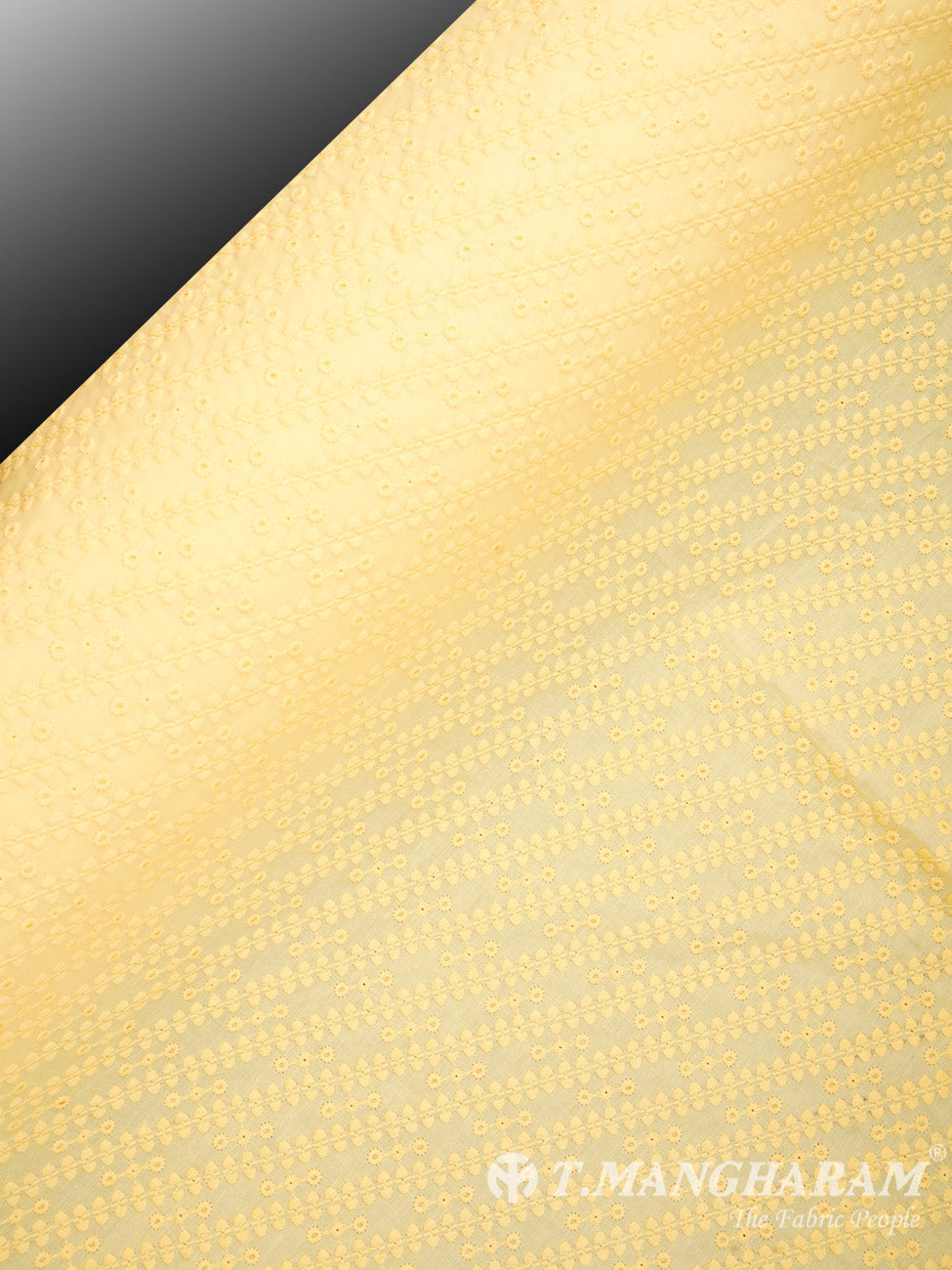 Yellow Cotton Fabric - EC1152 view-2