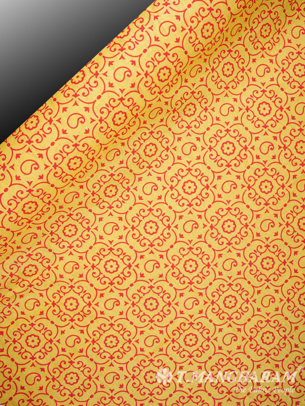 Yellow Cotton Fabric - EB0469 view-2