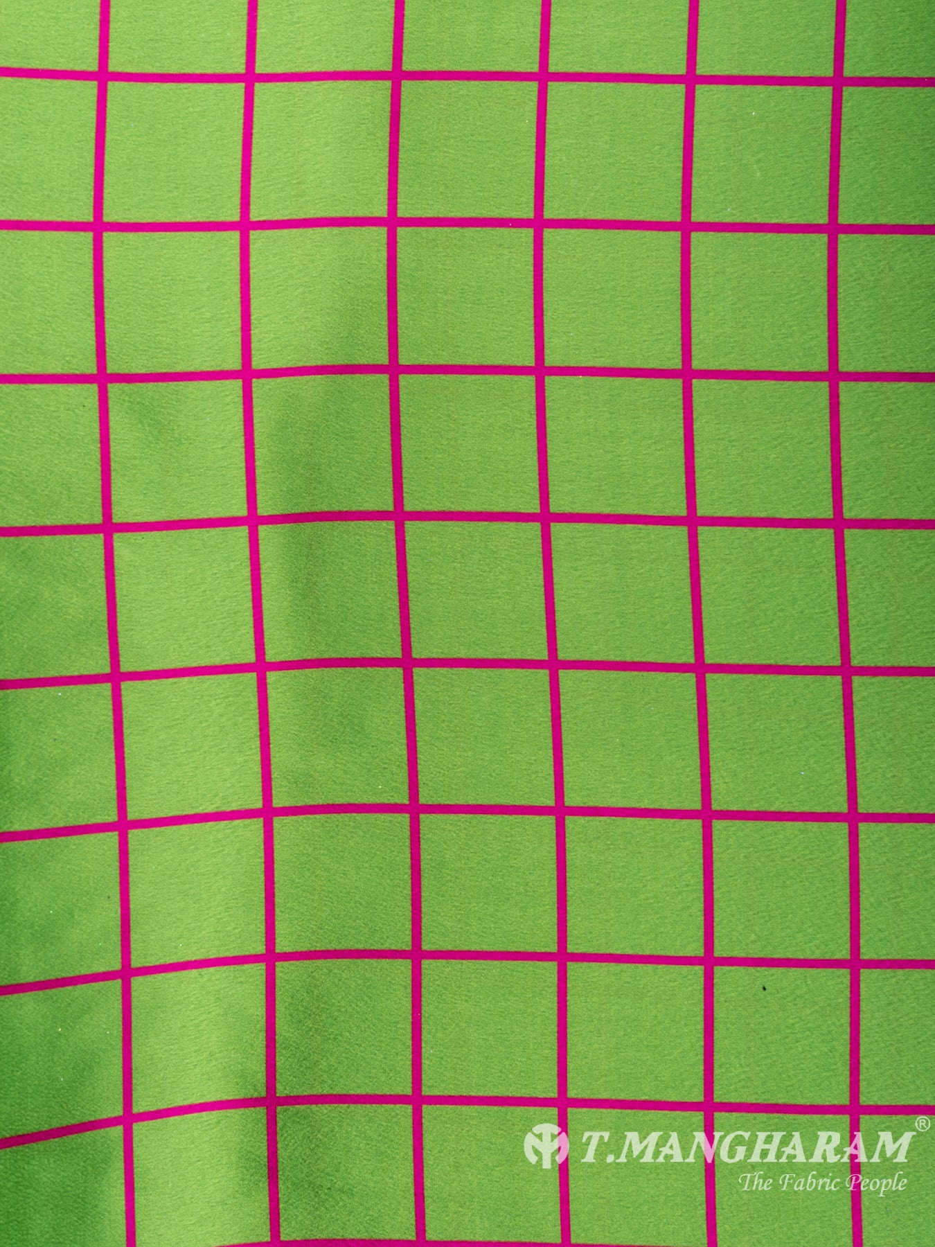 Green Satin Fabric - EC0252 view-3