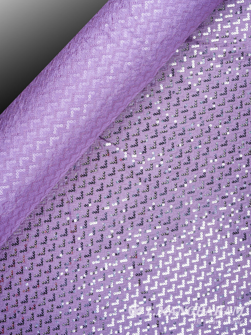 Purple Chinnon Silk Fabric - EB0439 view-2
