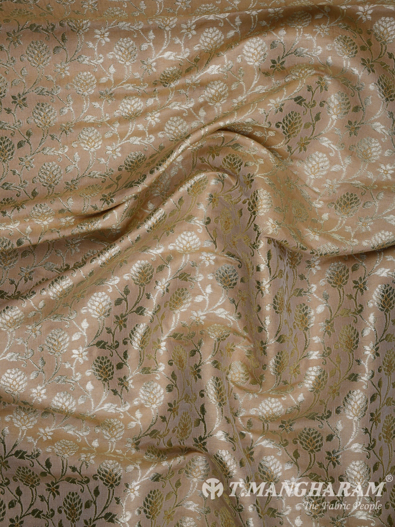 Gold Banaras Fabric - EA0360 view-4