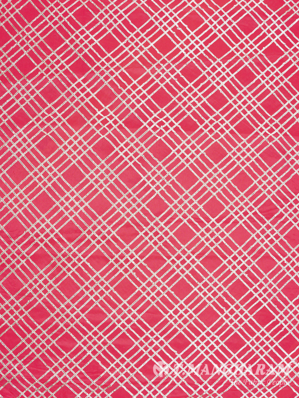 Pink Chinnon Silk Fabric - EB1218 view-3