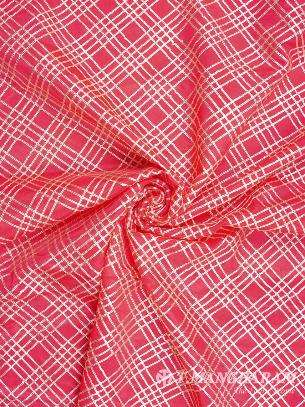 Pink Chinnon Silk Fabric - EB1218 view-1