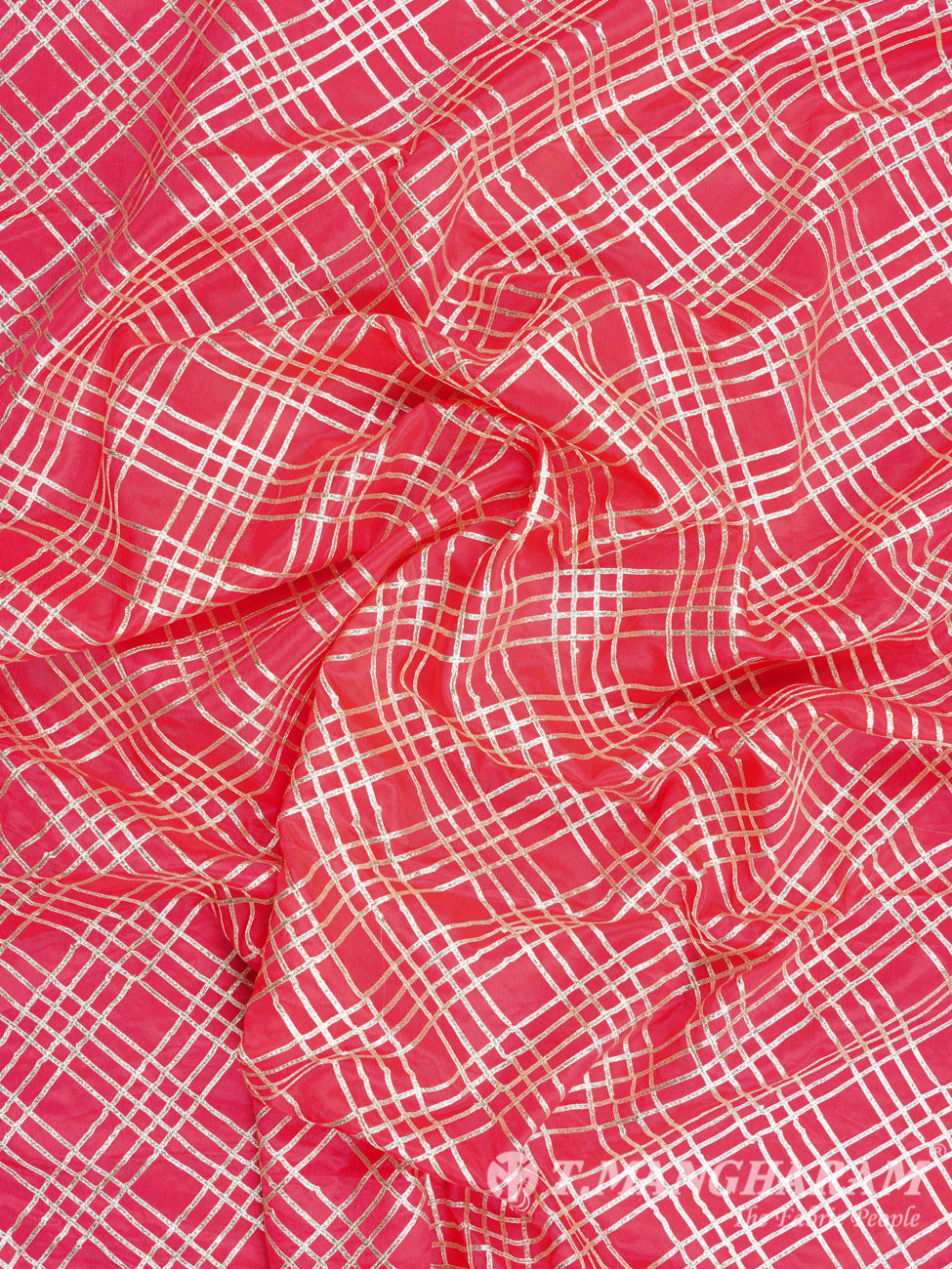 Pink Chinnon Silk Fabric - EB1218 view-4