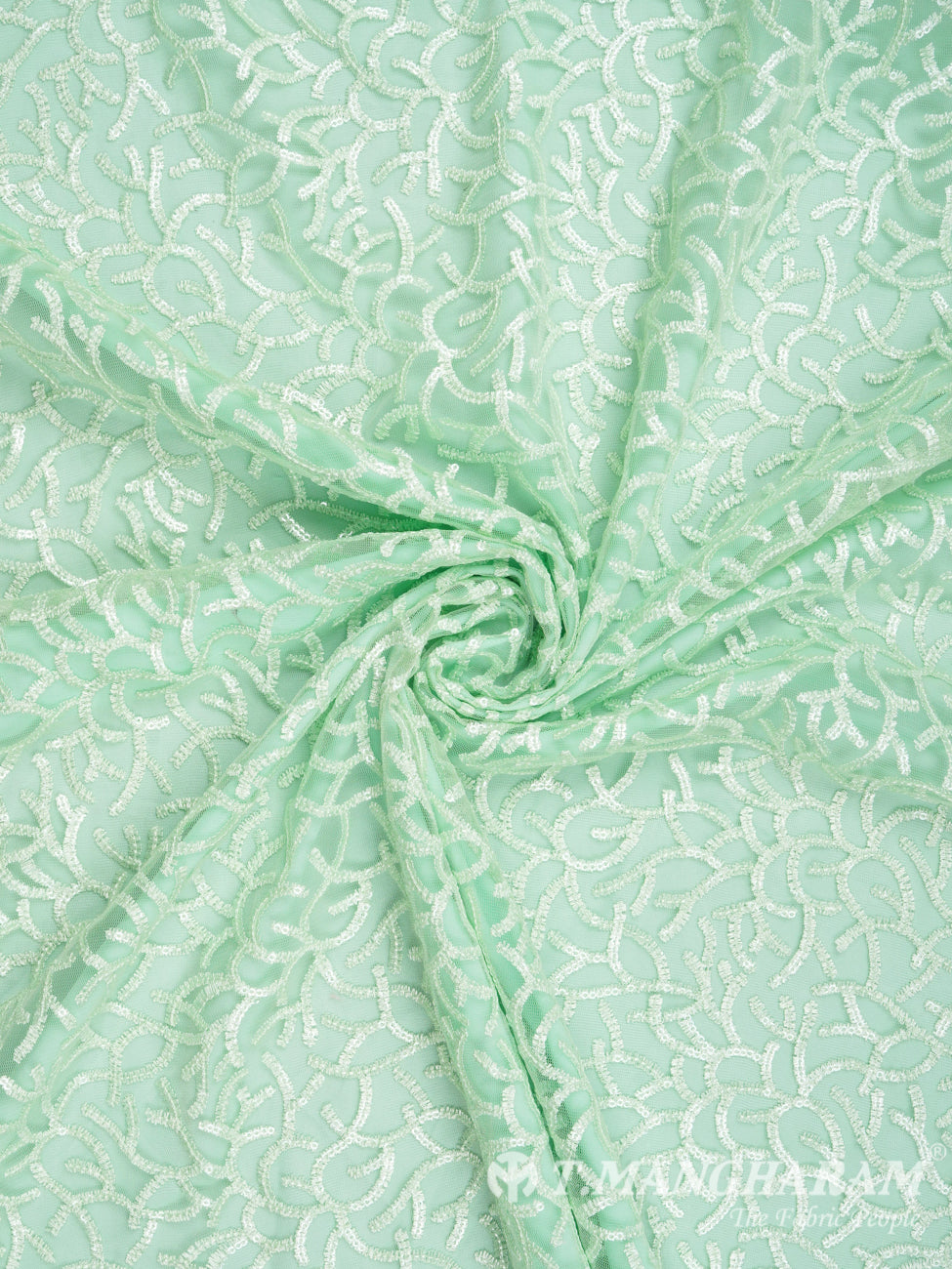 Green Net Fabric - EB1099 view-1