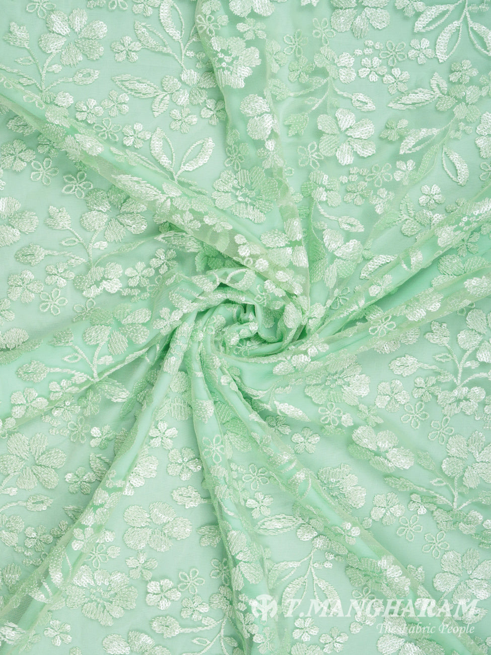 Green Net Fabric - EB1105 view-1