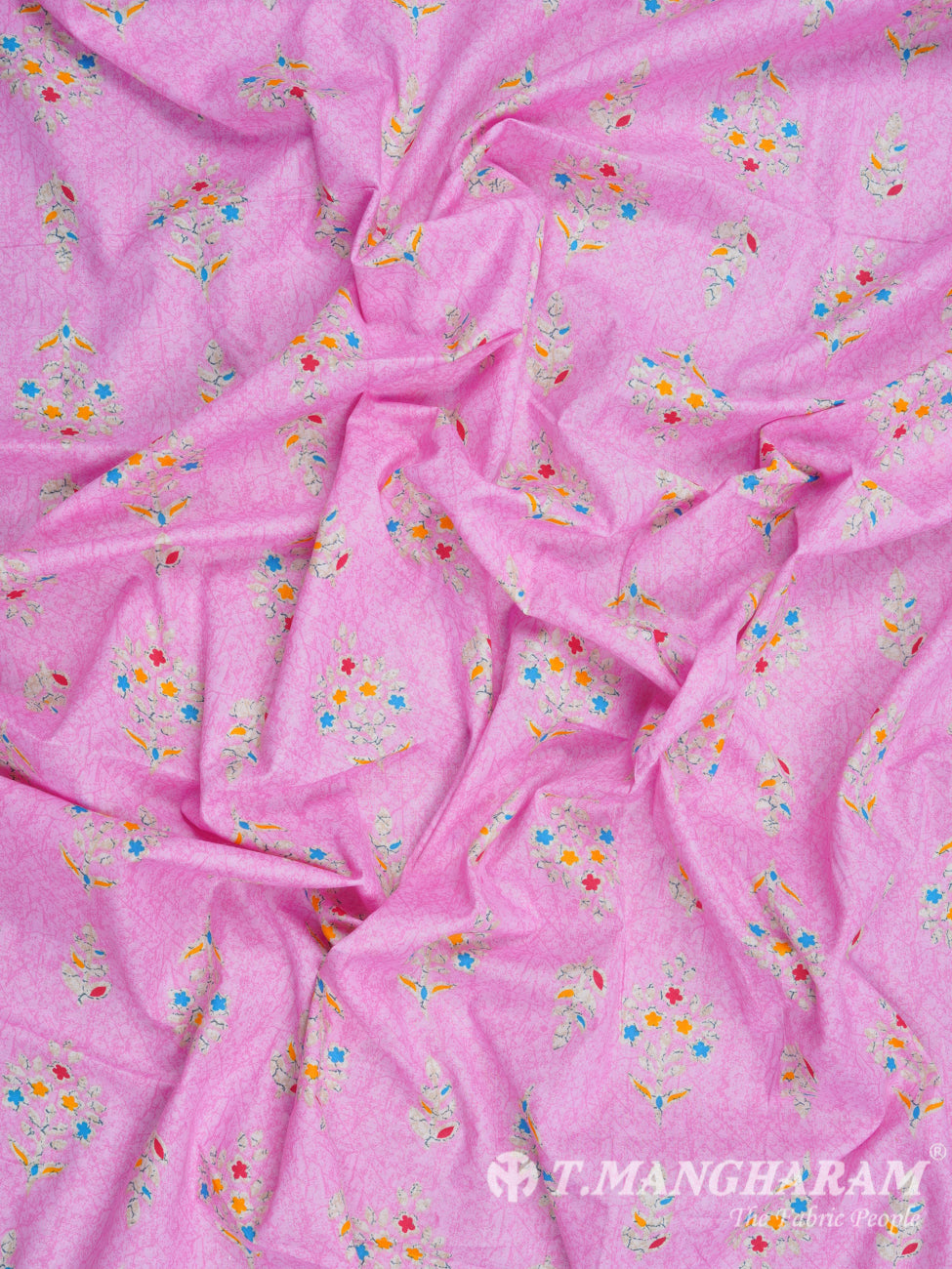 Pink Cotton Fabric - EB1333 view-4