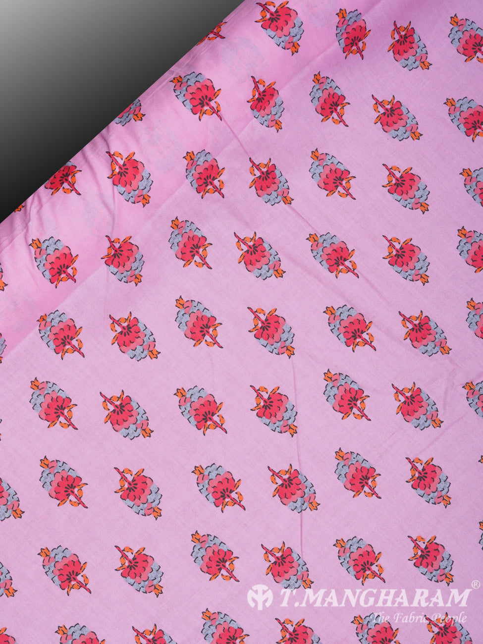 Pink Cotton Fabric - EB1332 view-2