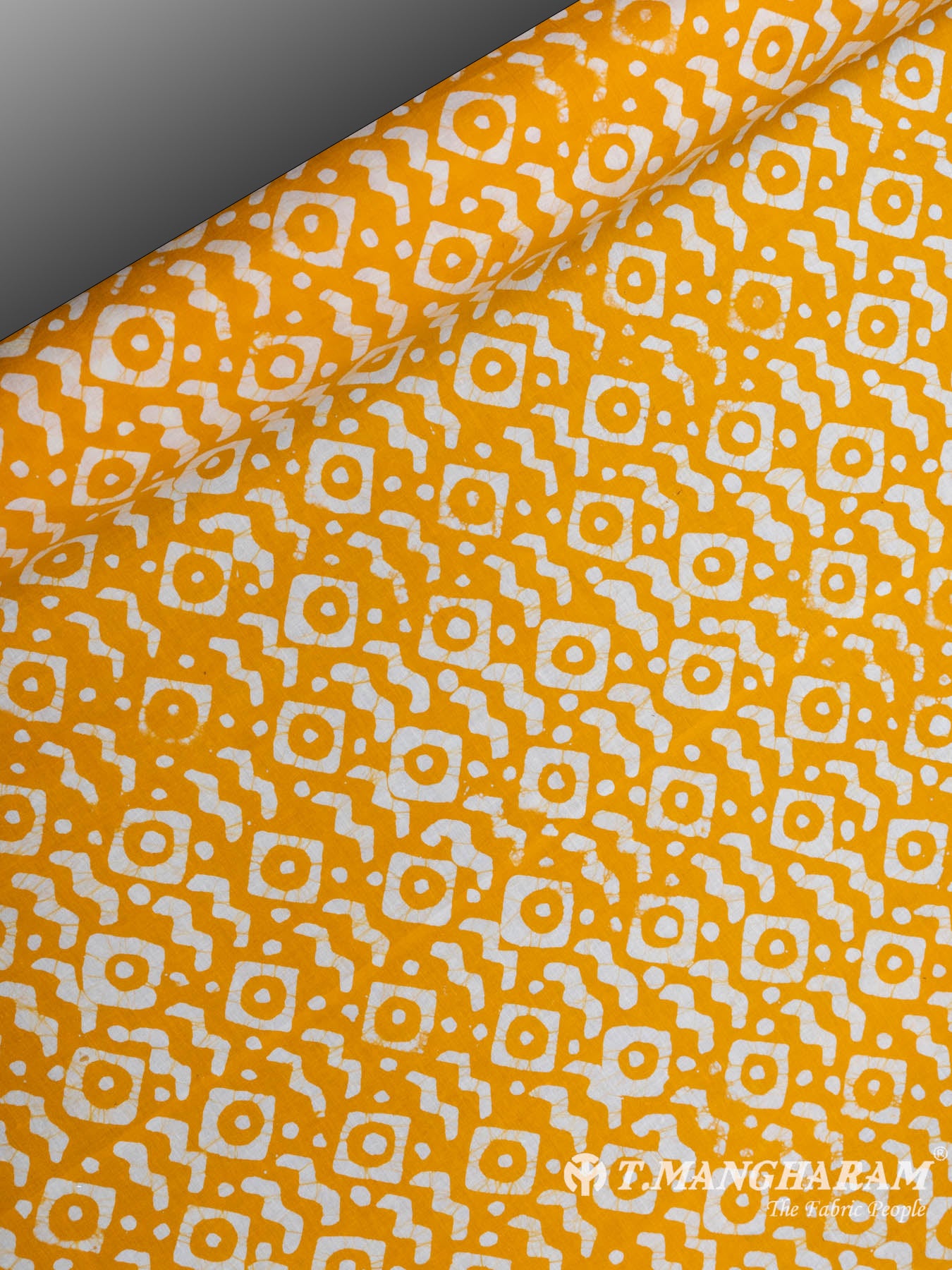 Yellow Cotton Fabric - EB3253 view-2