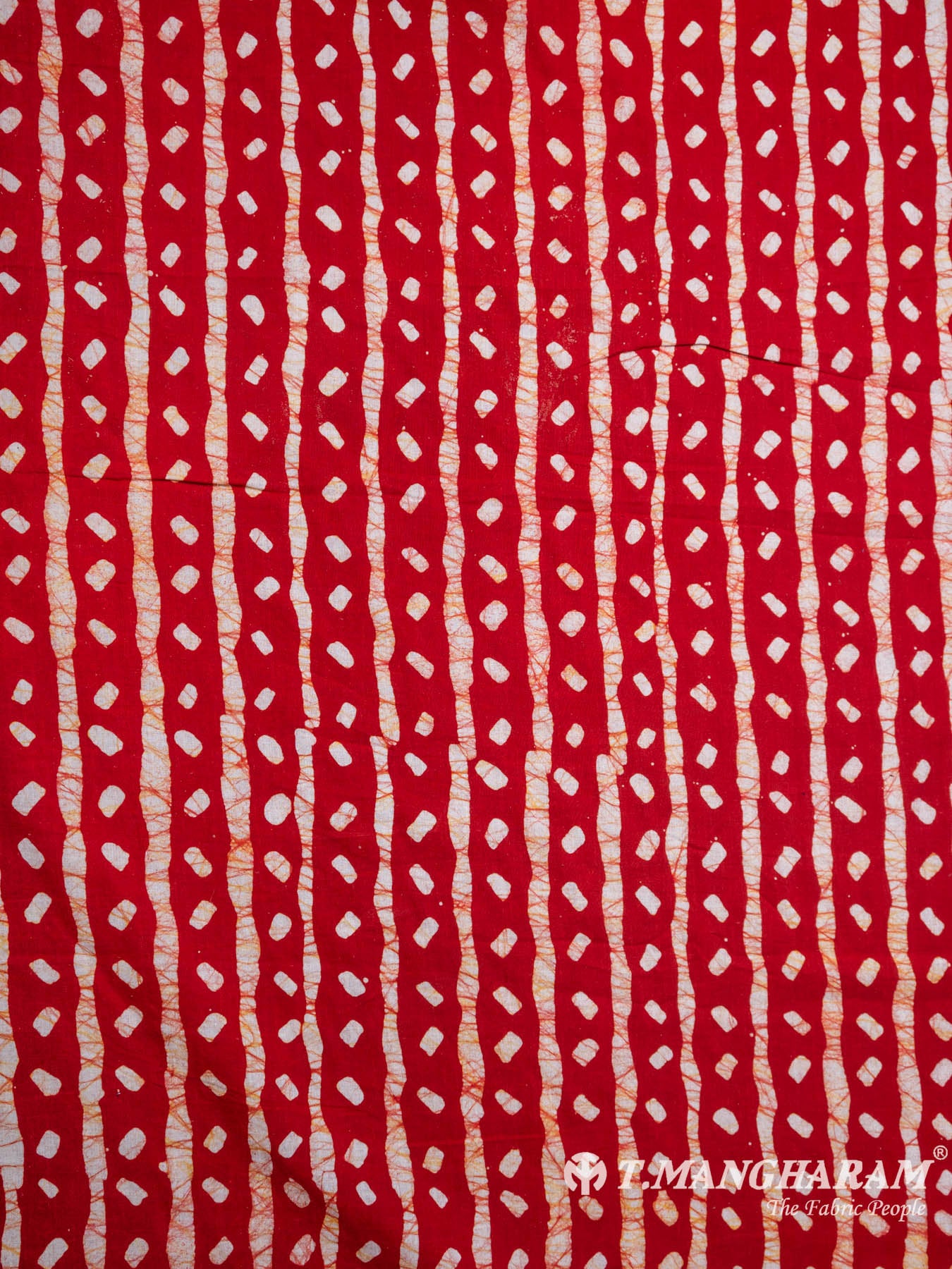 Red Cotton Fabric - EB3303 view-3