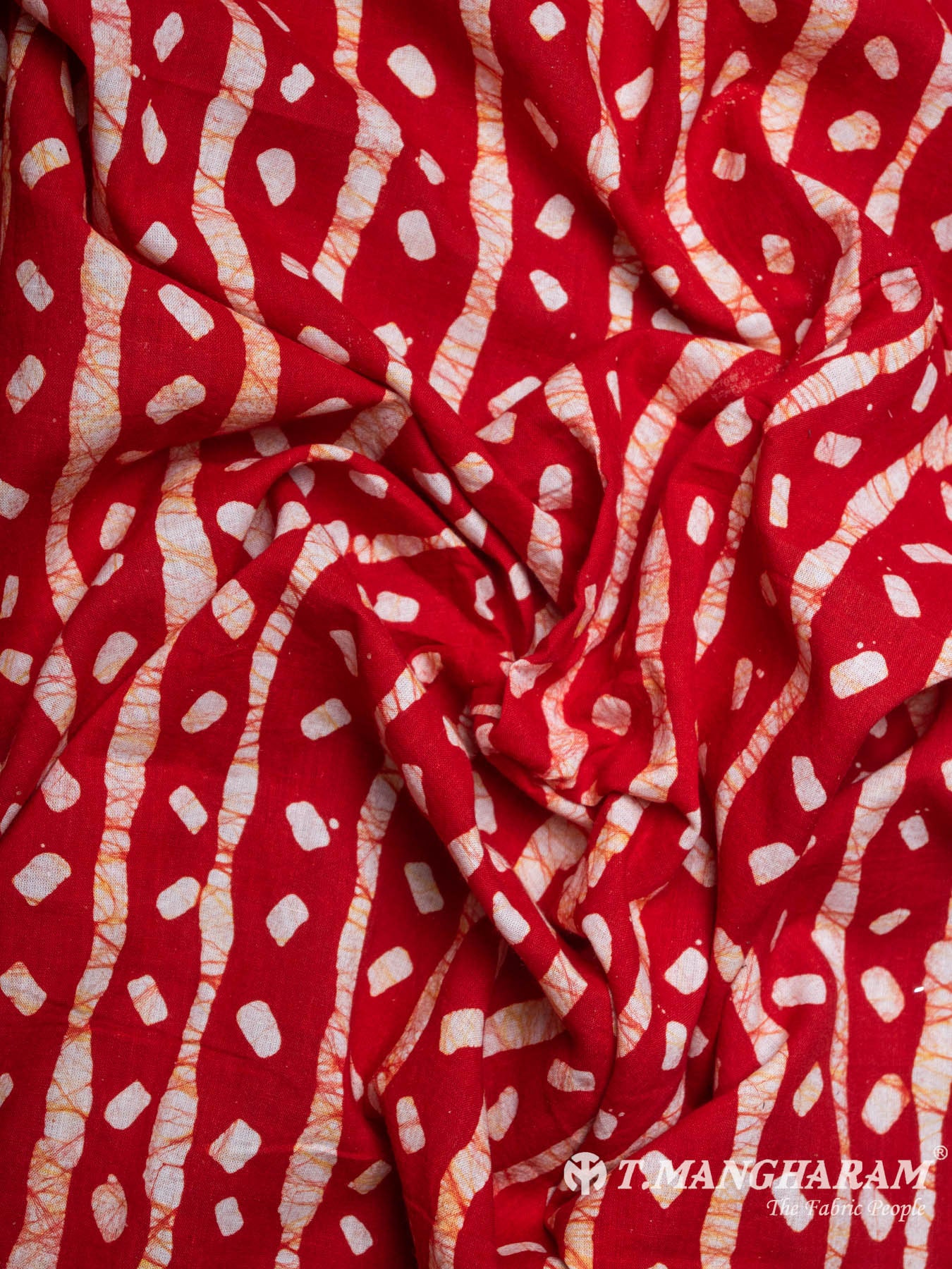 Red Cotton Fabric - EB3303 view-4