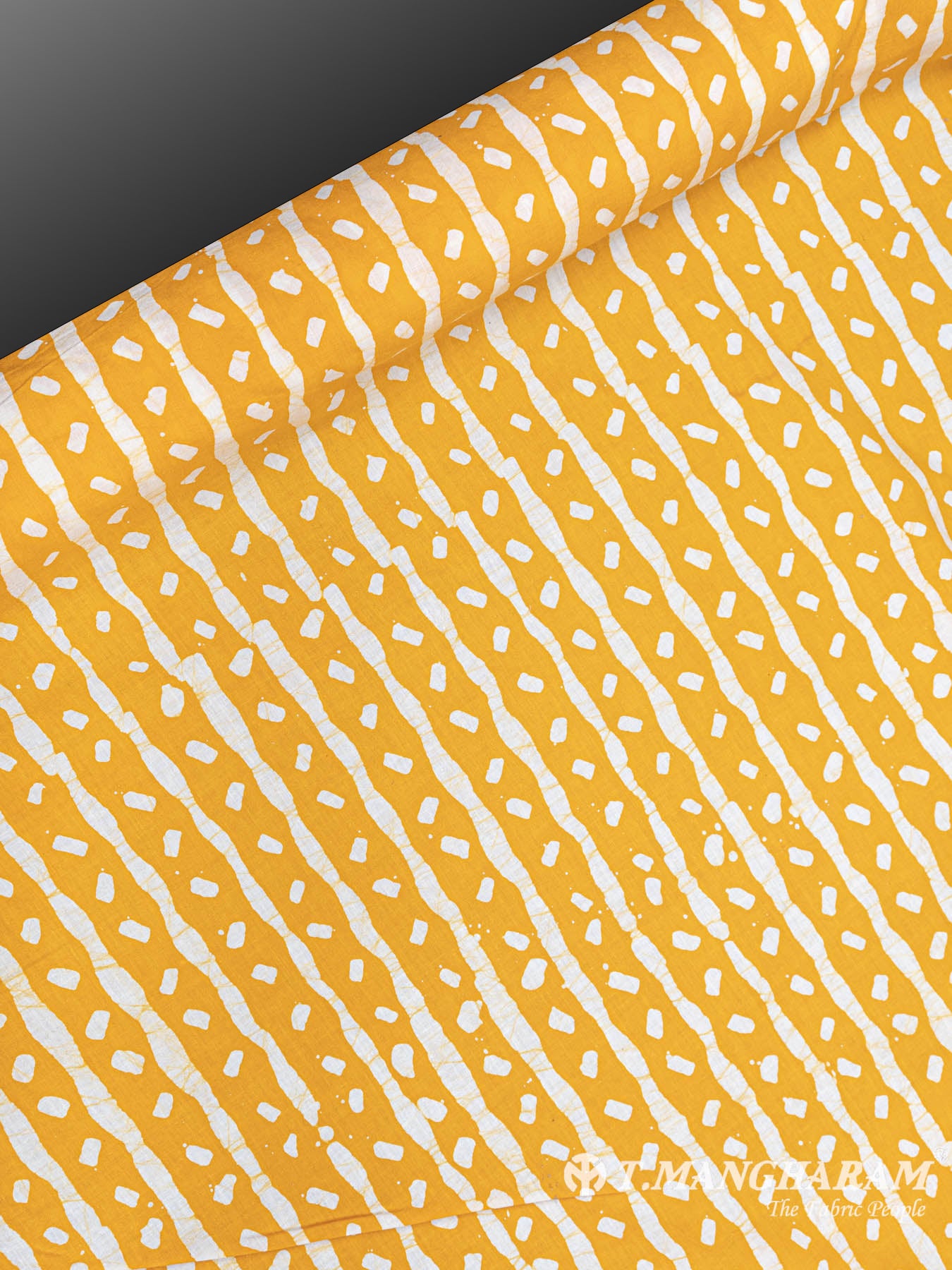 Yellow Cotton Fabric - EB3284 view-2