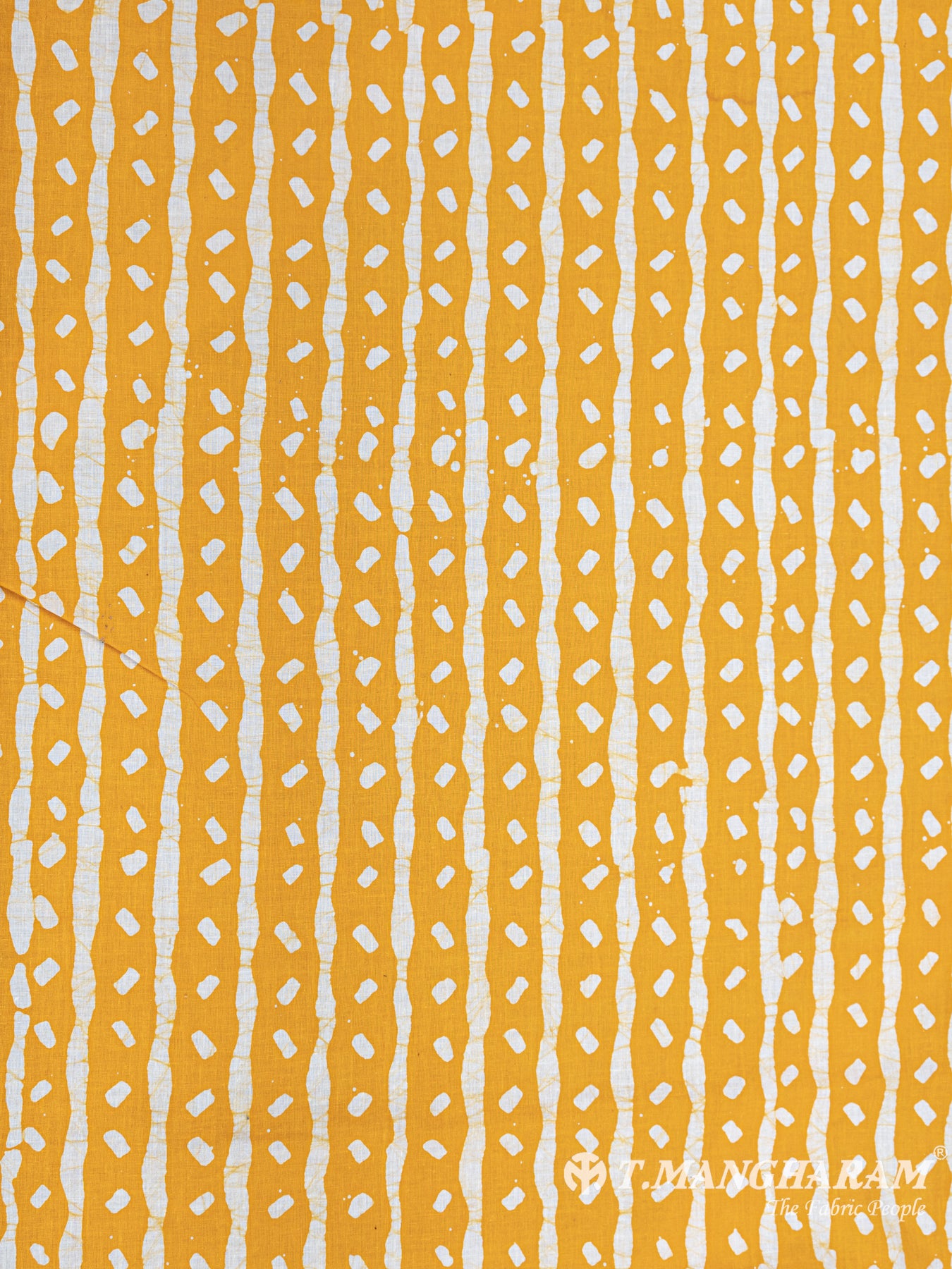Yellow Cotton Fabric - EB3284 view-3