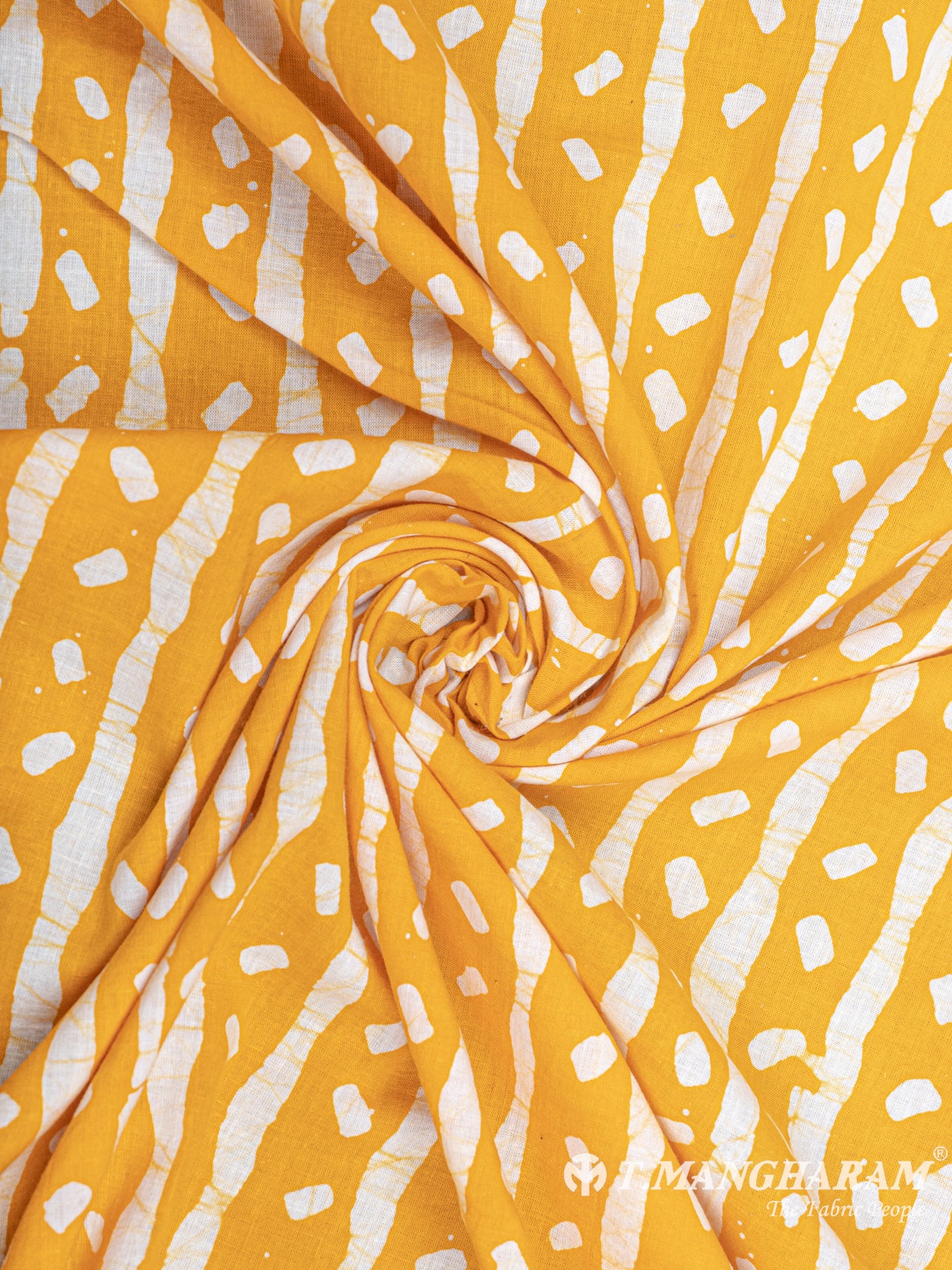 Yellow Cotton Fabric - EB3284 view-1