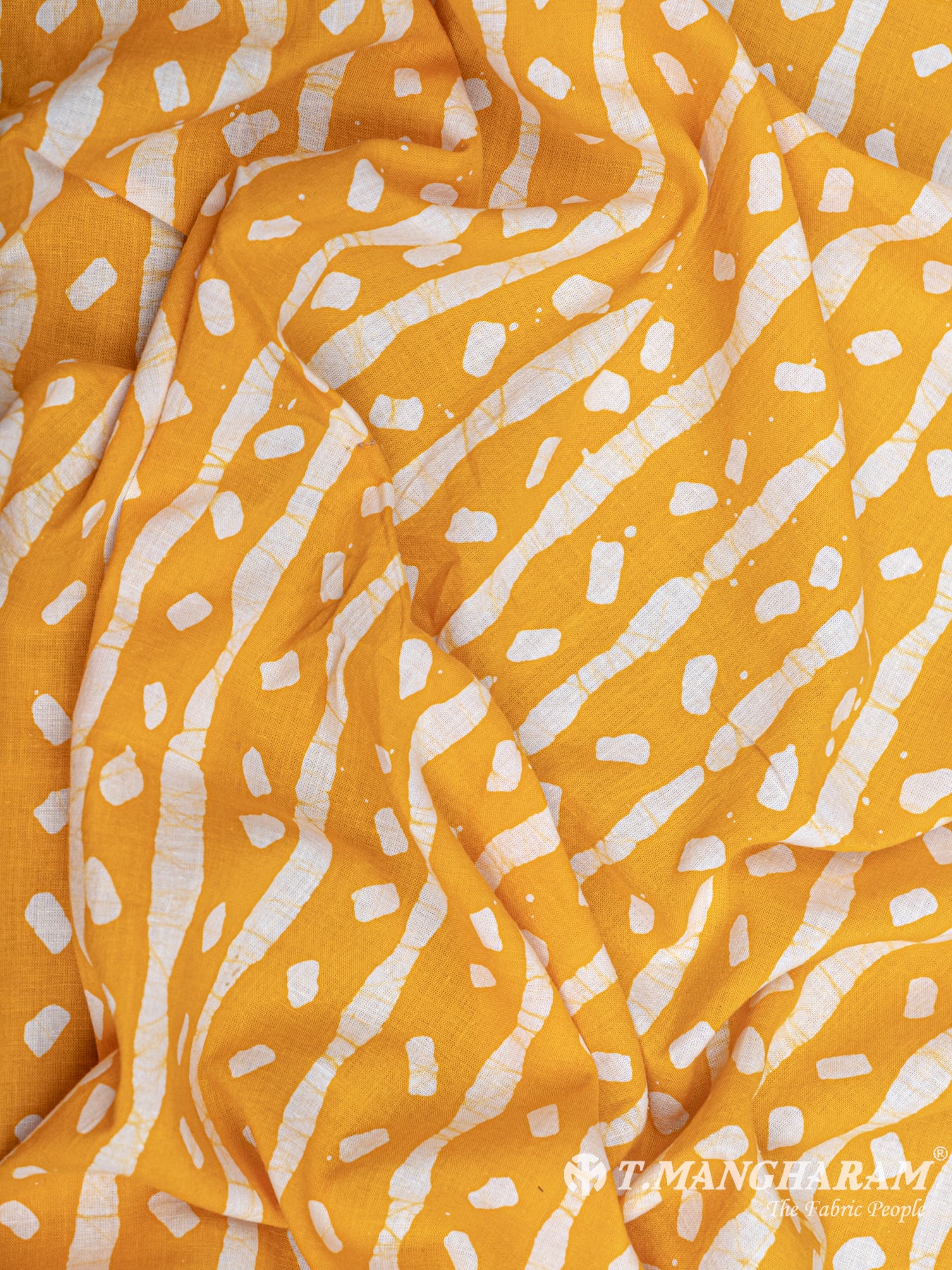 Yellow Cotton Fabric - EB3284 view-4