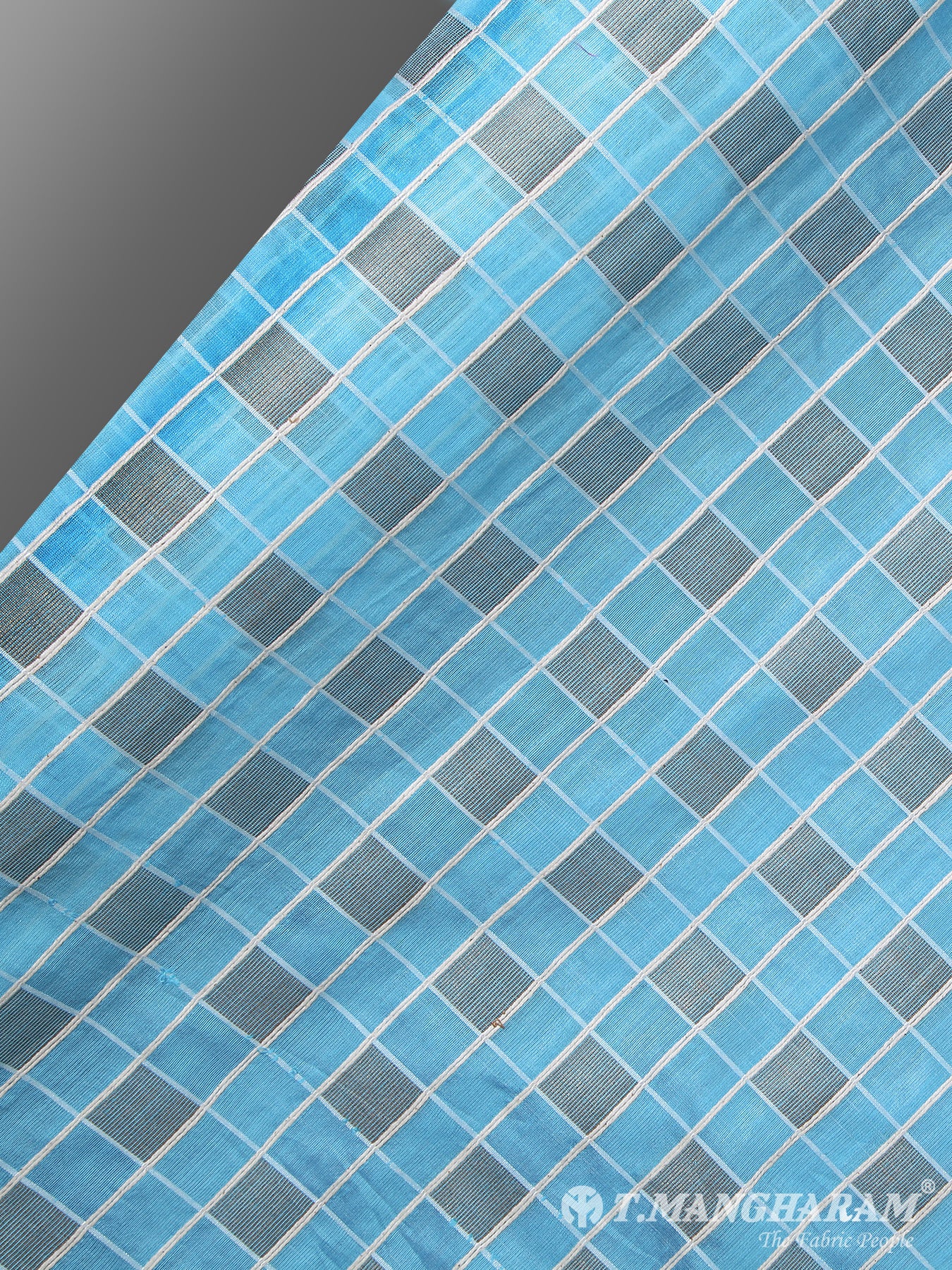 Blue Cotton Fabric - EA0115 view-2