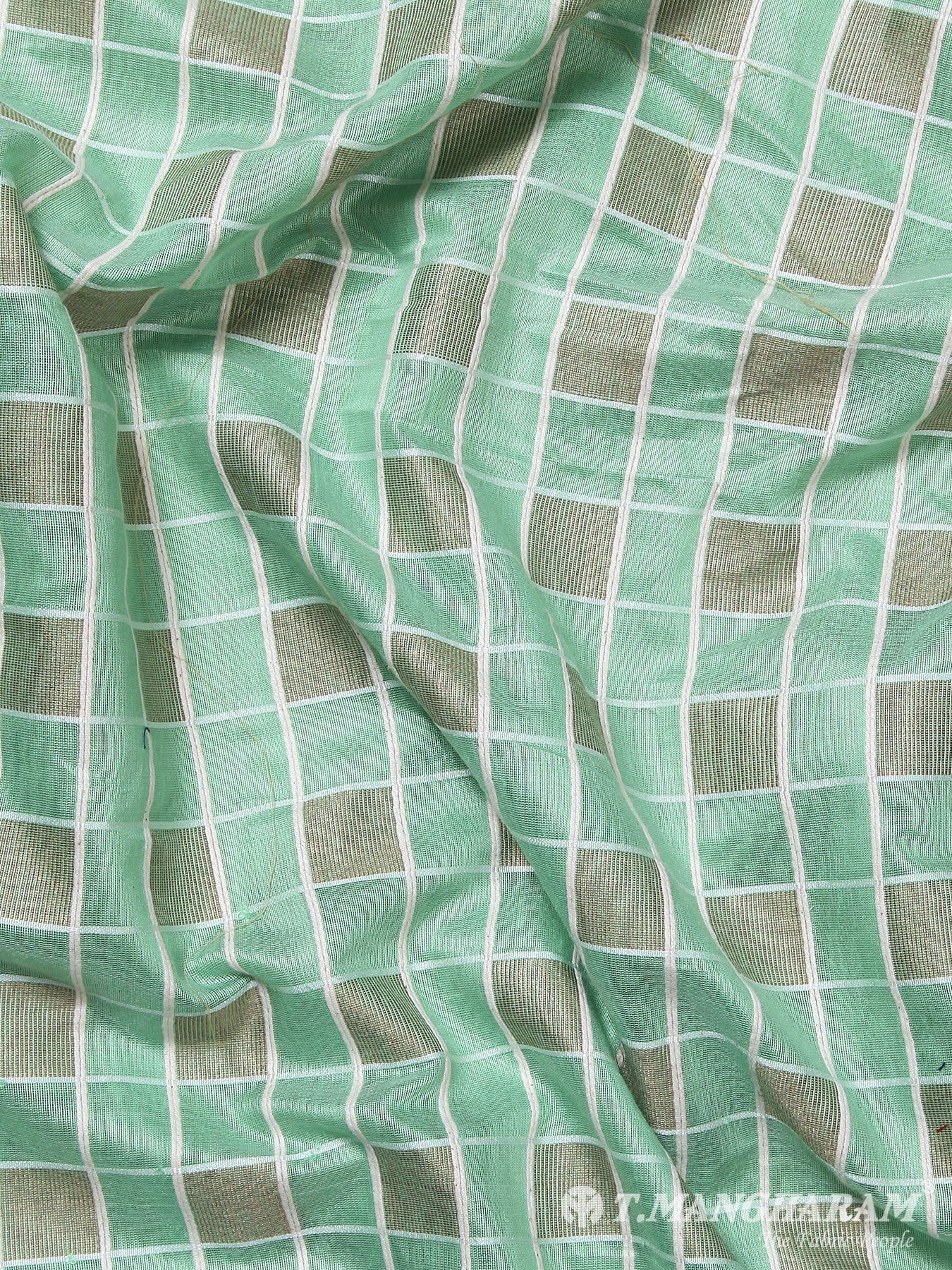 Green Cotton Per Meter Fabric Lengths - EA0116 view-3