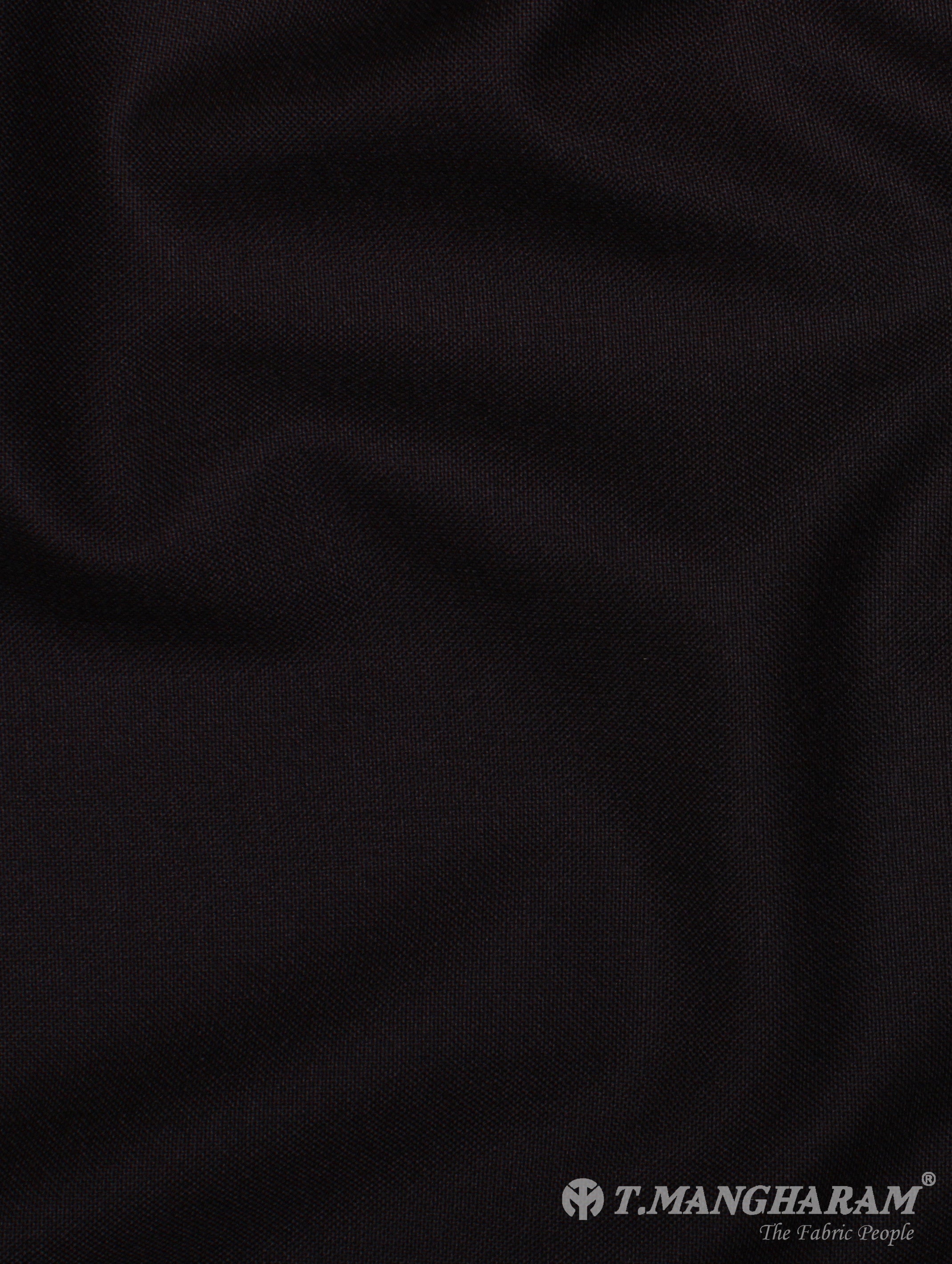 Brown Poly Wool Suiting Material - EH0021 View-2