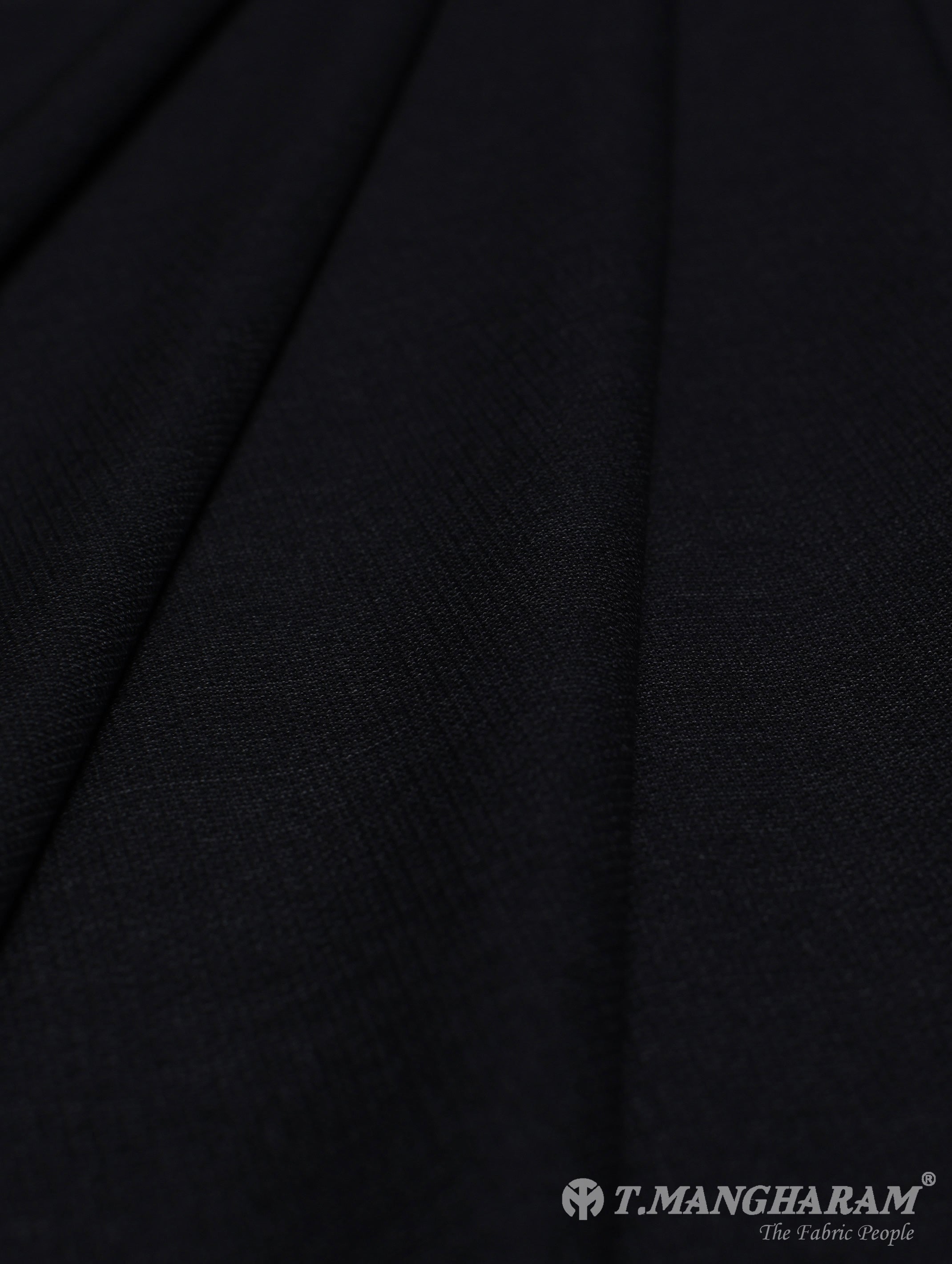 Grey Poly Viscose Suiting Material - EH0043 View-1